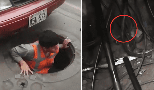 Según la PNP, los detenidos vendían el cobre de los cables en el mercado negro.