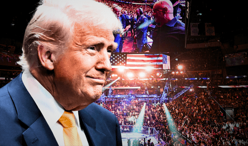 Donald Trump planea un combate de UFC en la Casa Blanca para celebrar los 250 años de independencia.