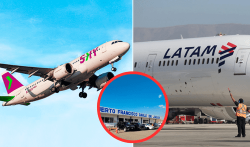 Se espera la llegada de más de 15 mil pasajeros en los vuelos que regresan. Foto: Sky/Latam/ Travel Security/composción LR