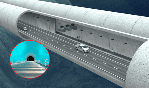 Con la construcción de una carretera submarina, Noruega busca reducir a 35 minutos el viaje de norte a sur.