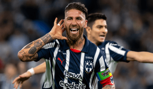 Sergio Ramos llego el 8 de febrero del 2025 a los rayados de Monterrey. Foto: DAZN
