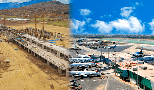 Congresistas proponen la creación de más aeropuertos en el Perú. Foto: composición LR