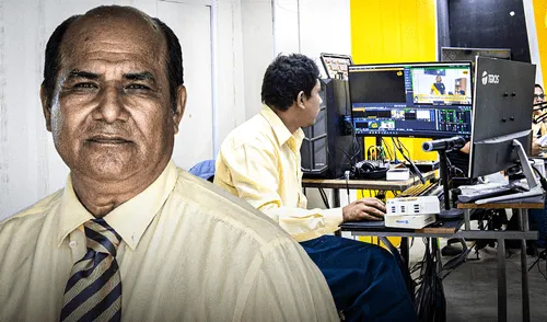 José Elmo ganó el premio a "Maestro innovador" por implementar clases virtuales desde el 2012 en Ucayali.