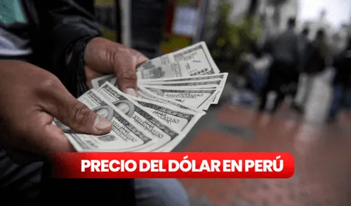Precio del dólar hoy, domingo 6 de julio 2025, según BCRP.