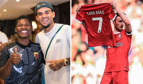 Las imágenes de Luis Díaz con influencers un día antes del velorio de Diogo Jota causaron indignación. Foto: composición de LR/captura de Instagram