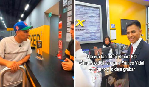 Esta vez, el alcalde de Ate acudió al gimnasio Matrix Club y no tuvo problemas en grabar su ingreso como sucedió en Puruchuco.