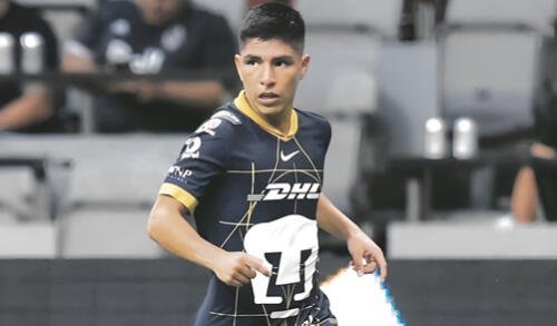 Piero Quispe llegó a Pumas tras salir campeón con Universitario