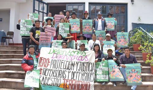 Defensores de derechos humanos y el medioambiente se reunirán en Lima.