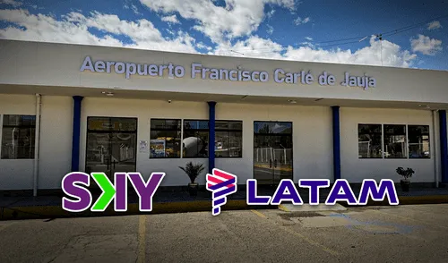 SKY Airlines realizó primer vuelo a Jauja después de tres meses de suspensión por deterioro de pistas de aterrizaje. SKY Airlines realizó primer vuelo a Jauja después de tres meses de suspensión por deterioro de pistas de aterrizaje.