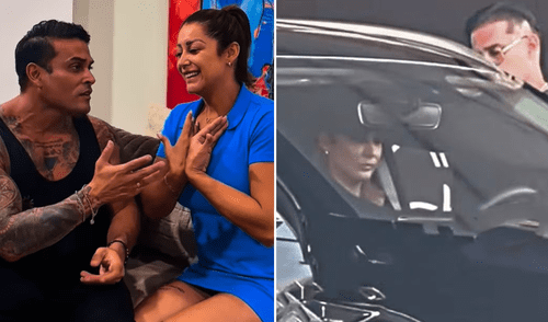 Karla Tarazona oficializó su relación con Christian Domínguez en 2025. Foto: composición LR/difusión Karla Tarazona