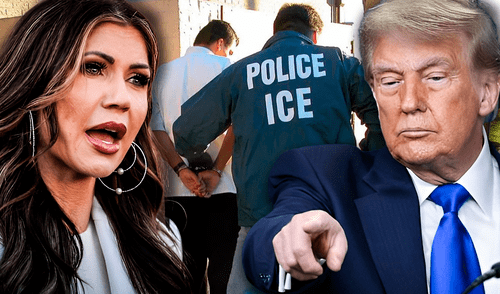 Donald Trump y Kristi Noem se alían para poner fin al TPS en EE.UU., dejando a miles de inmigrantes bajo la mira de ICE.