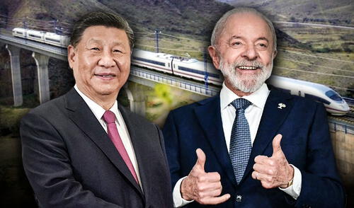 Brasil y China firman histórico acuerdo para unir el Atlántico y el Pacífico mediante tren que llegará al puerto de Chancay