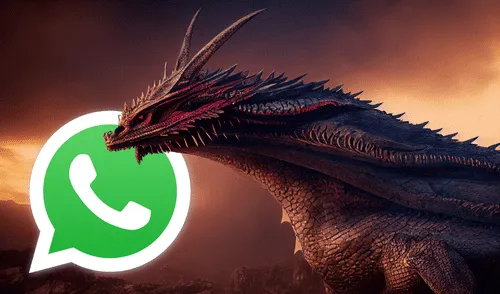 Puedes activar el "modo dragón" en WhatsApp. Foto: Composición LR Puedes activar el "modo dragón" en WhatsApp. Foto: Composición LR
