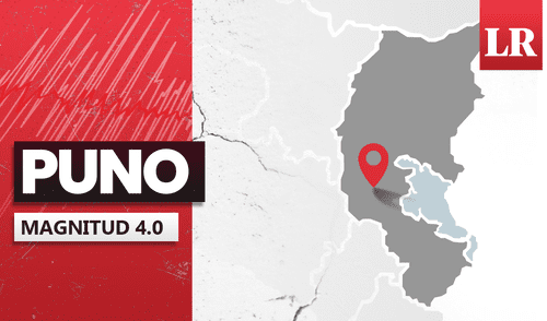 Sismo de magnitud 4.0 sacude Puno.