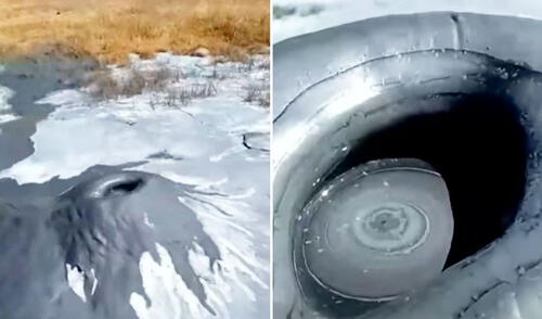 El pequeño volcán ha sido descubierto en San Pablo, Cusco, y sorprende por su tamaño y actividad. Los comuneros lo consideraron como una nueva joya turística del Cusco, que espera ser protegido por expertos.