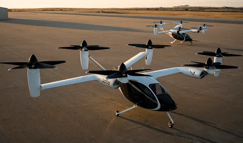 El primer taxi aéreo en Dubái pasa con éxito su prueba y revoluciona el transporte urbano en Emiratos Árabes