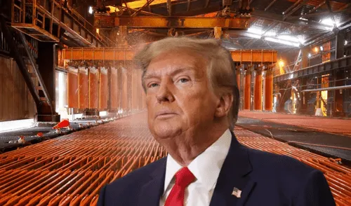 Donald Trump busca presionar a sectores clave para reindustrializar la economía y frenar la dependencia externa. Foto: Andina/AFP Donald Trump busca presionar a sectores clave para reindustrializar la economía y frenar la dependencia externa