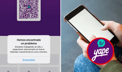 Yape sufre caída a nivel nacional. Yape sufre caída a nivel nacional.