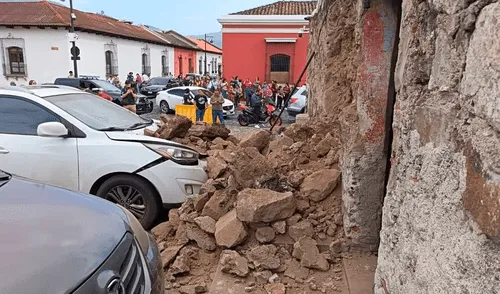 3 fuertes sismos sacudió Guatemala. El más fuerte de ellos se sintió en El Salvador.