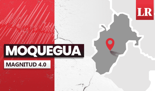 Sismo de magnitud 4.0 sacude Moquegua.
