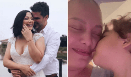 La actriz y presentadora peruana Natalia Salas.