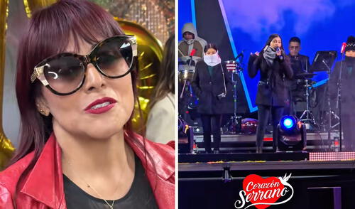 Yrma Guerrero, de Corazón Serrano, explica decisión sobre ropa abrigadora en concierto en Puno