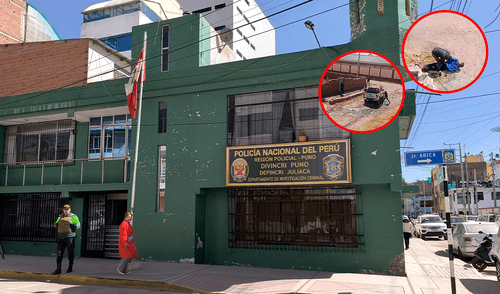 Los agentes detenidos permanecen en la Depincri de Juliaca mientras duren las investigaciones. Foto: Composición LR /Cinthia Álvarez, La República Los agentes detenidos permanecen en la Depincri de Juliaca mientras duren las investigaciones. Foto: Composición LR /Cinthia Álvarez, La República