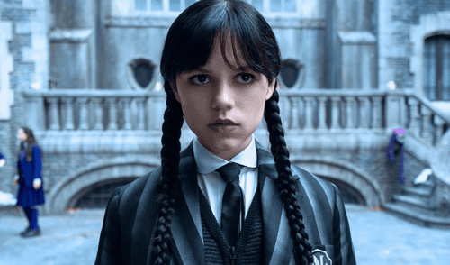 Esta serie es protagonizada por la actriz Jenni Ortega. Esta serie es protagonizada por la actriz Jenni Ortega. Foto: Glamour México