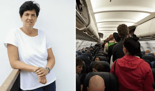 Fátima Román salvó la vida de un infante con paro cardíaco en un avión en España.