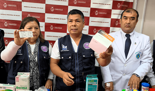 Geresa Lambayeque y Diremind incautaron una tonelada de medicamentos de dudosa procedencia. Foto: Emmanuel Moreno, La República Geresa Lambayeque y Diremind incautaron una tonelada de medicamentos de dudosa procedencia. Foto: Emmanuel Moreno, La República