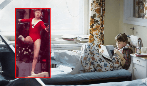 La foto de la atleta soviética cuando una sufrió una fractura en su pierna previo a los Juegos Olímpicos de Moscú 1980.