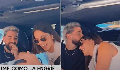 Luciana Fuster presumió sorpresa de su novio Juan Morelli.