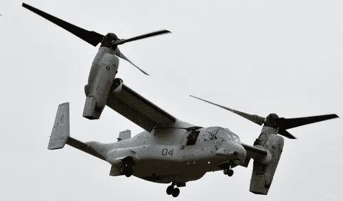 Japón desplegó las aeronaves V-22 Osprey para reforzar su capacidad defensiva. Japón desplegó las aeronaves V-22 Osprey para reforzar su capacidad defensiva.