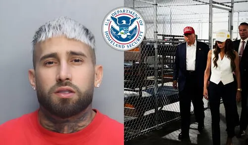 El reguetonero cubano Leamsy Izquierdo, con Green Crad, denunció precarias condiciones de la prisión 'Alligator Alcatraz'  en Florida, describiéndola como "una perrera".