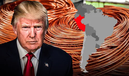 Trump busca un aumento en los aranceles del cobre que podrían afectar gravemente al mundo y abrir oportunidades para China. Foto: composición LR/Gerson Cardoso/AP Trump busca un aumento en los aranceles del cobre que podrían afectar gravemente al mundo y abrir oportunidades para China.