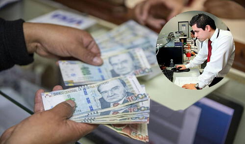 El aguinaldo se otorga a favor de los funcionarios y servidores nombrados que laboran en el sector público. Foto: Composición LR Aguinaldo julio 2025