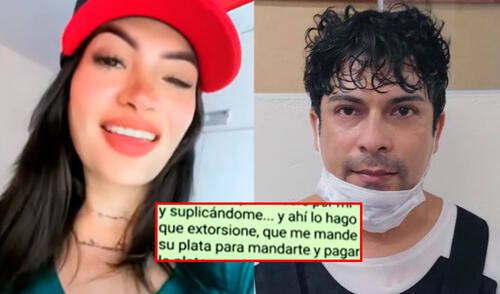 A través de mensajes vía WhatsApp, alias 'La Sicariona' utilizaba a su expareja para que extorsionara y le cumpla sus caprichos. Foto: Composición LR