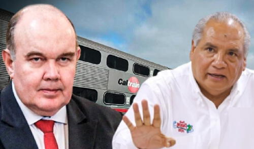 Alcalde y ministro tuvieron que coordinar antes de la llegada de los trenes.