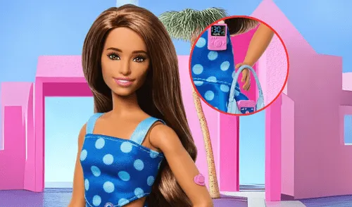 Barbie forma parte de la línea Fashionista.