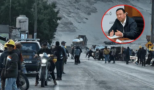 El titular del Midagri dice que, si no hay acuerdo con los mineros, el Estado usará la fuerza para liberar las vías. Foto: Composición LR /Emmanuel Moreno, La República