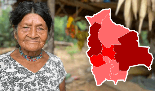 Los tsimane viven en Misión de Fátima, un remoto rincón accesible únicamente a seis horas de bote desde San Borja, a unos 600 kilómetros de la paz. Foto: Composición LR/BBC Bolivia, tsimane