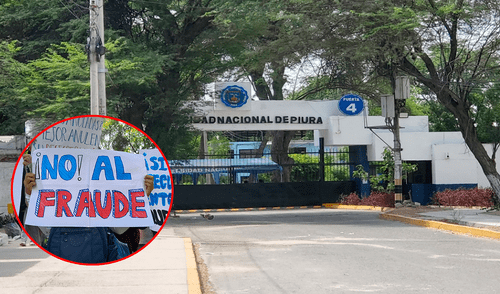 Con carteles en mano, los alumnos de la UNP salieron a protestar contra las recientes elecciones en su casa de estudios. Foto: Composición LR /Almendra Ruesta, La República Con carteles en mano, los alumnos de la UNP salieron a protestar contra las recientes elecciones en su casa de estudios. Foto: Composición LR /Almendra Ruesta, La República