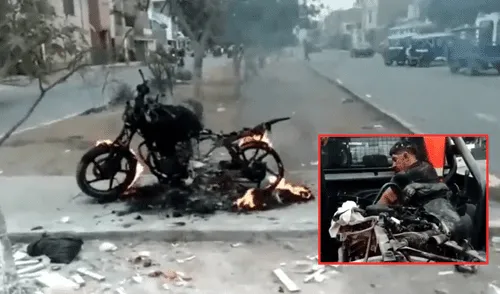 Ladrón fue atado a un árbol después del escarmiento popular por parte de los vecinos indignados por lo sucedido. Ladrón fue atado a un árbol después del escarmiento popular por parte de los vecinos indignados por lo sucedido.