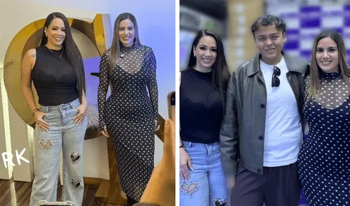 Melissa Klug y Darinka Ramírez sorprenden al aparecer juntas y se lucen en exclusivo evento. Foto: Composición LR/captura Instagram Melissa Klug y Darinka Ramírez juntas