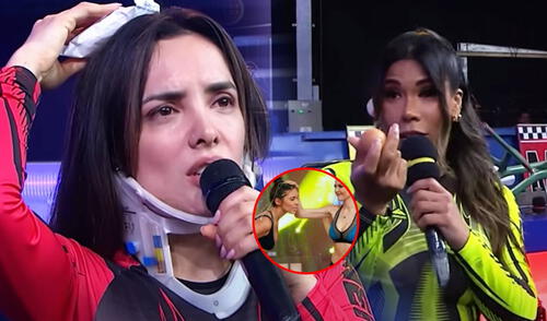 Karen Dejo y Rosángela Espinoza protagonizaron tenso momento en 'Esto es guerra' el 9 de julio