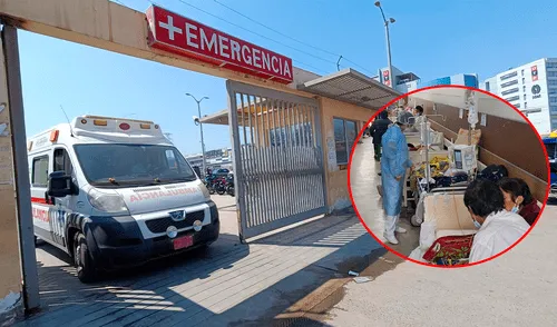 Gerente regional de Salud de Lambayeque denuncia que hay un desborde de pacientes. Foto: Composición LR /Emmanuel La República