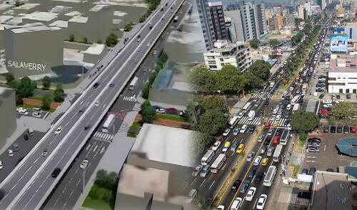 Lima anuncia construcción de tres bypasses y un óvalo en Javier Prado