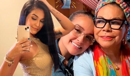 Daniela Darcourt es muy cercana a Eva Ayllón.