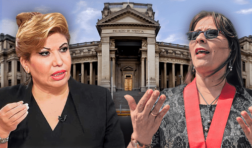 Cano y Benavides trabajaron juntas en el Poder Judicial | Composición: Ariana Espinoza / Foto: LR. Cano y Benavides trabajaron juntas en el Poder Judicial