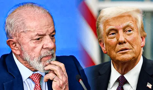 Lula tiene tres semanas para evitar que Trump imponga aranceles desde el 1 de agosto.Foto: Composición LR/AFP Brasil, aranceles Estados Unidos